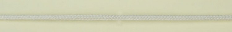Matsa P1686/2 Шнур плетеный, 2 мм, цвет молочно-белый
