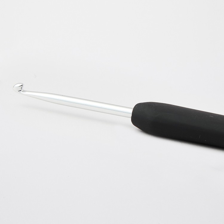 KnitPro Крючок для вязания с ручкой "Steel" KnitPro Крючок для вязания с ручкой "Steel"