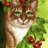 Белоснежка 149-AS Кот на вишневом дереве