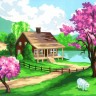 Collection D'Art 3208 Ткань с рисунком для вышивания