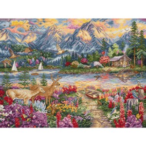 LetiStitch L9939 Величие весны в горах