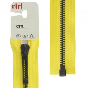 Riri 3054592/60/2304 Молния металлическая, разъемная, 6 мм, 60 см, желтый