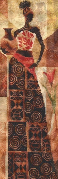 Набор для вышивания Палитра 10.002 Девушка с кувшином