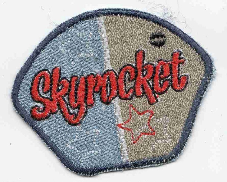 HKM 33631/1SB Термоаппликация "Эмблема Skyrocket"