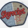 HKM 33631/1SB Термоаппликация "Эмблема Skyrocket"