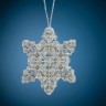 Набор для вышивания Mill Hill MH212011 Crystal Snowflake (Хрустальная снежинка)