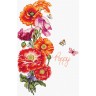Набор для вышивания LetiStitch L8075 Poppy (Мак)