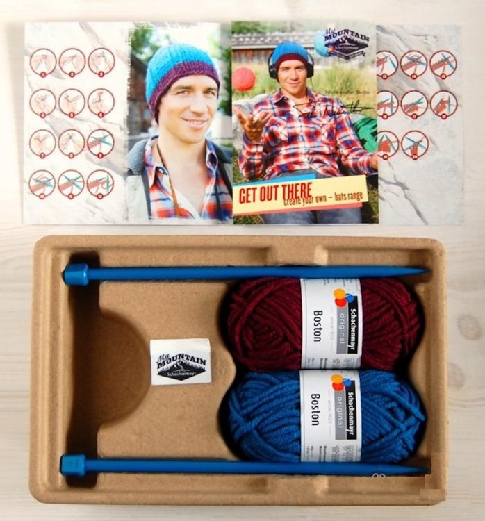 Schachenmayr 9877024-00001 Набор "My Mountain" для вязания шапки спицами