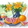 Матренин Посад 1231 Натюрморт с лилиями