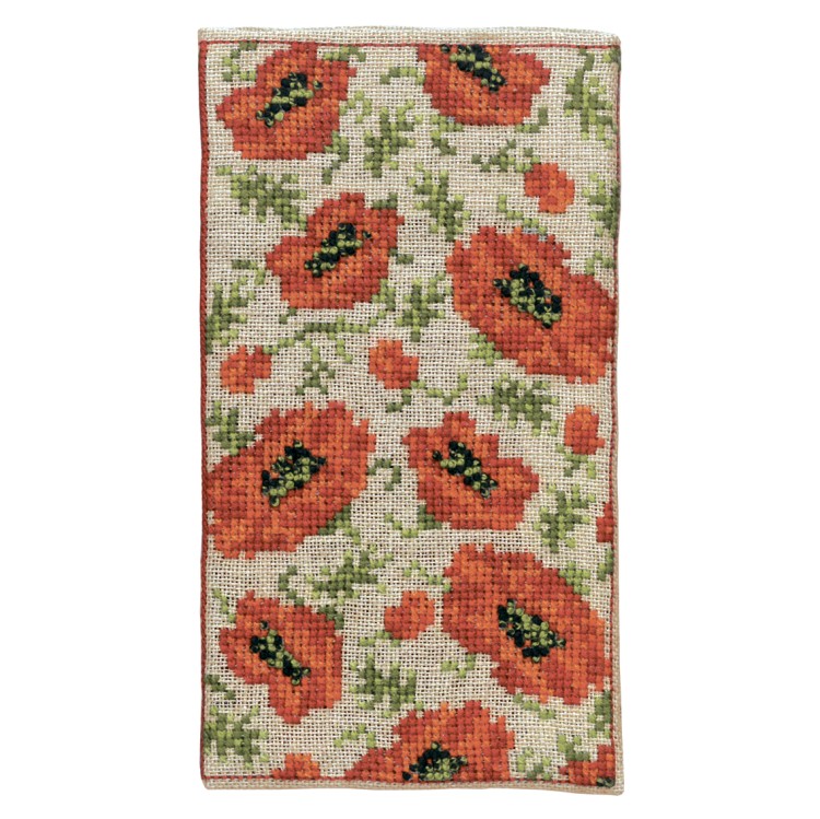 Набор для вышивания Le Bonheur des Dames 3233 Футляр для очков "Etui A Lunettes Coquelicots" (Маки)