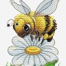 Набор для вышивания Жар-Птица М-230 Трудолюбивая пчелка