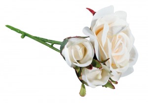 Rayher 55903102 Букет для декорирования "Белые розы"