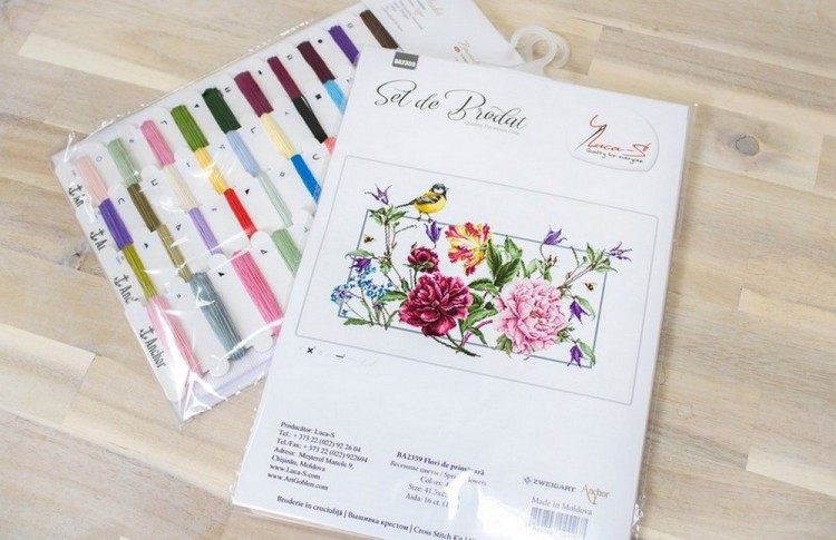 Набор для вышивания Luca-S B2359 Весенние цветы