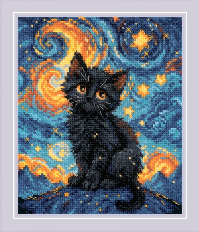 Набор для вышивания Риолис 2288 Звездный котик