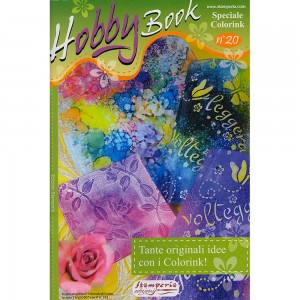 Stamperia LIBPIT20 Журнал "Hobby Book", оригинальные идеи с красками Colorink