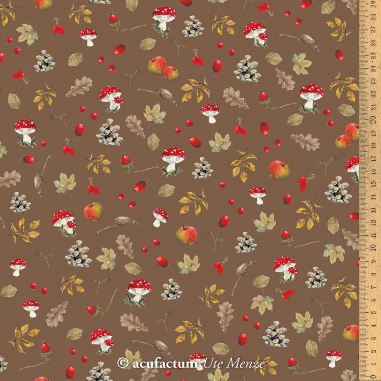Acufactum 3523-863 Ткань "Лесные грибы"