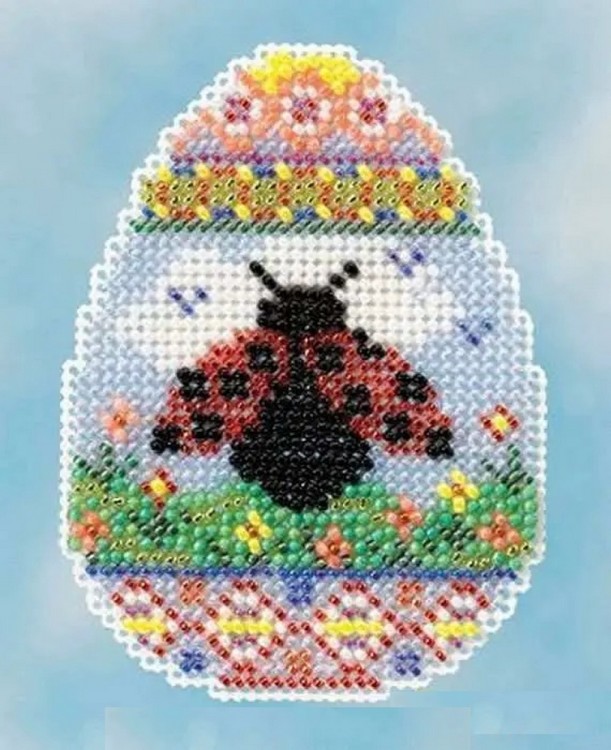 Набор для вышивания Mill Hill MH181615 Ladybug Egg  (Яйцо Божья коровка)