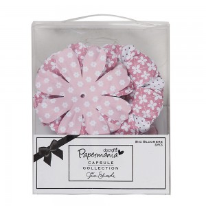 Docrafts PMA368100 Декоративные элементы "Крупные цветы" Parkstone Pink