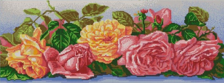 Конек 9651 Розы