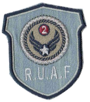 HKM 33820/1SB Термоаппликация "R.U.A.F."