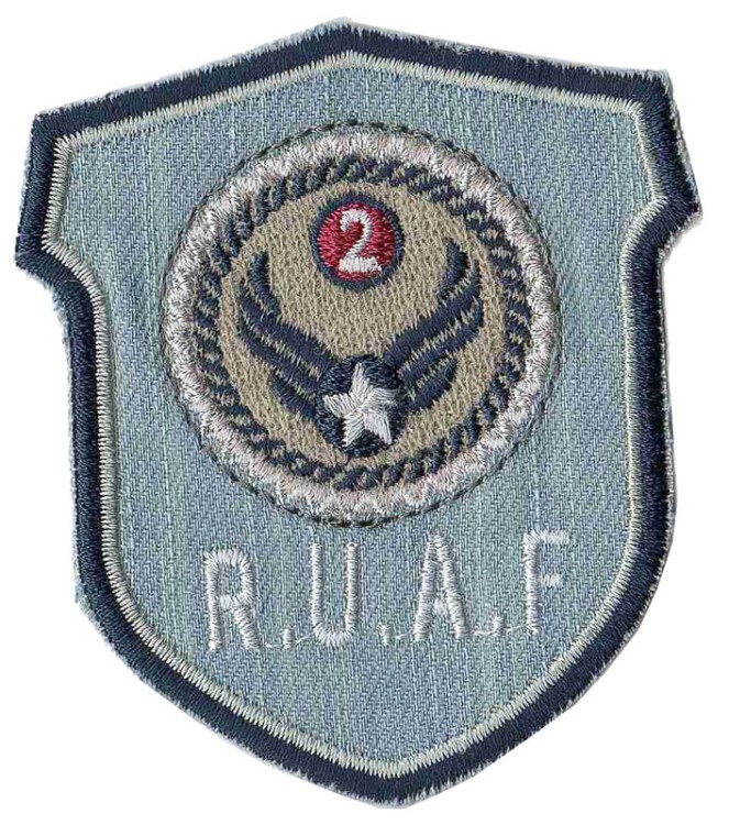 HKM 33820/1SB Термоаппликация "R.U.A.F."