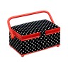 Prym 612244 Шкатулка для рукоделия Polka dots