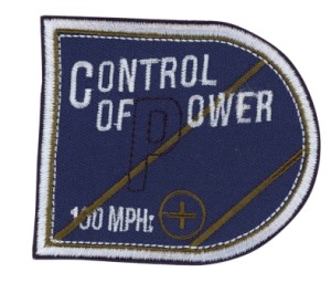 HKM 35570/1SB Термоаппликация "Control of Power"
