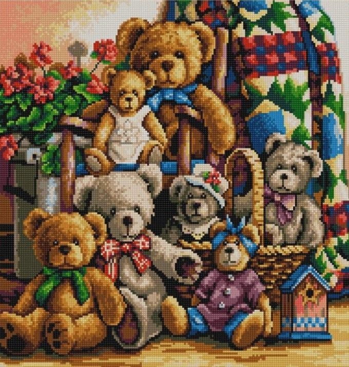 Конек 9828 Мишки
