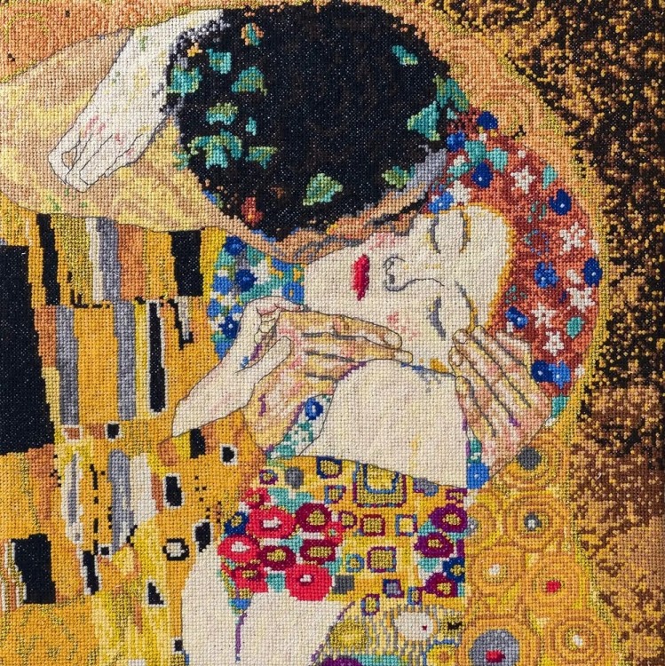 Набор для вышивания DMC BK1811 Klimt - The Kiss (Климт - Поцелуй)