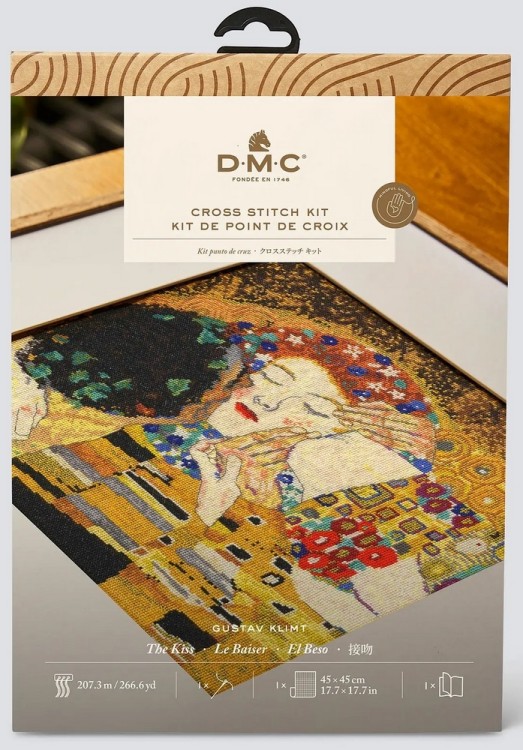 Набор для вышивания DMC BK1811 Klimt - The Kiss (Климт - Поцелуй)