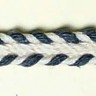 Matsa 1727/7 Тесьма декоративная "плетенка", ширина 8 мм, цвет серый