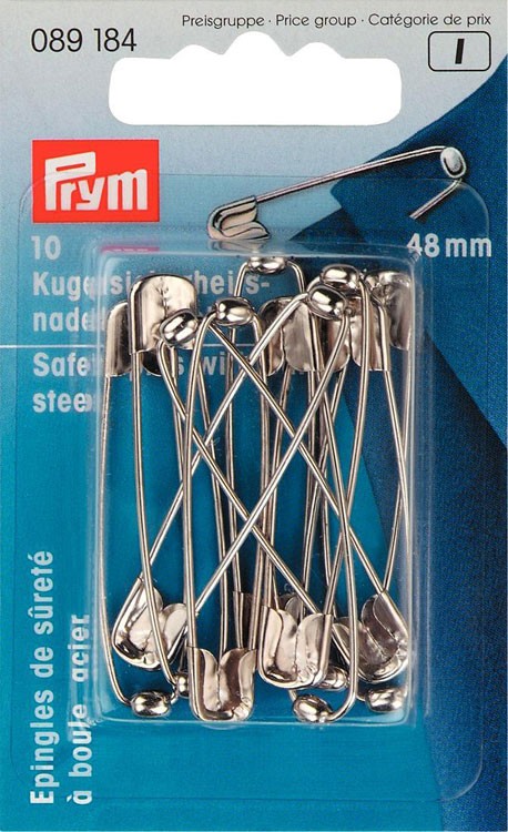 Prym 089184 Булавки английские с шариком