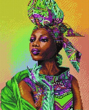 Арт Фея UВ123 Африканская модница