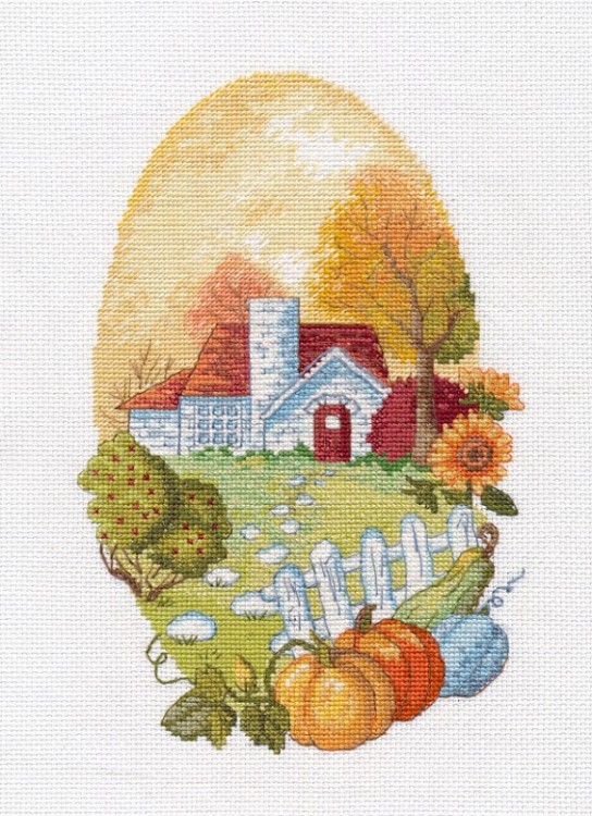 Набор для вышивания Овен 1528 Осеннее настроение