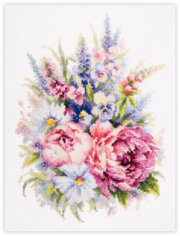 Набор для вышивания Чудесная игла 101-310 Цветочный вальс