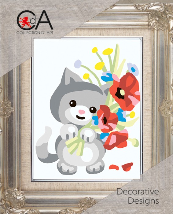 Набор для вышивания Collection D'Art 3332K Котенок