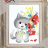 Набор для вышивания Collection D'Art 3332K Котенок