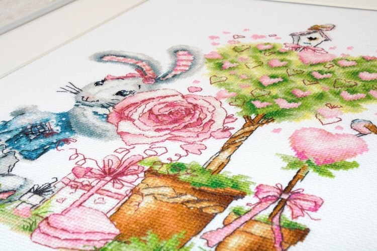 Набор для вышивания Luca-S B1125 Валентинка