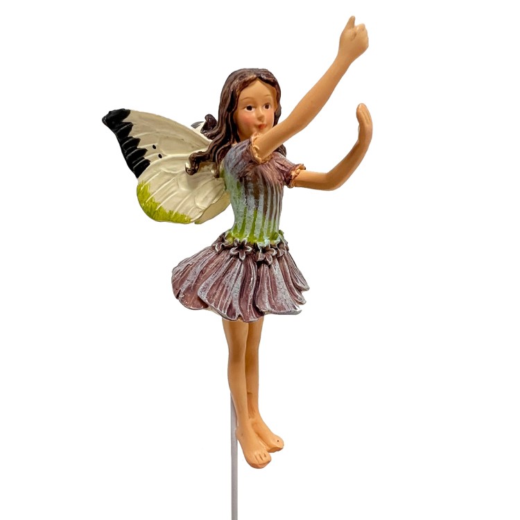 Fiebiger Floristik 216906-050 Фигурка декоративная, цветочная фея "Лаванда"
