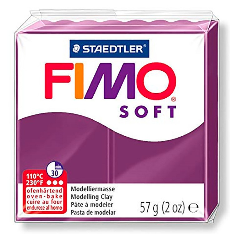 Fimo 8020-66 Полимерная глина Soft королевский фиолетовый
