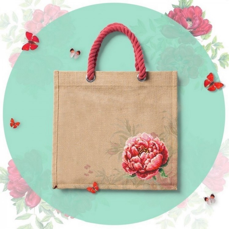 Набор для вышивания Чудесная игла 150-009 Красный пион