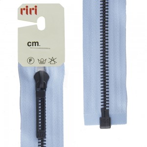 Riri 3054592/60/2637 Молния металлическая, разъемная, 6 мм, 60 см, голубой