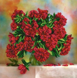 Конек 9782 Красные пионы
