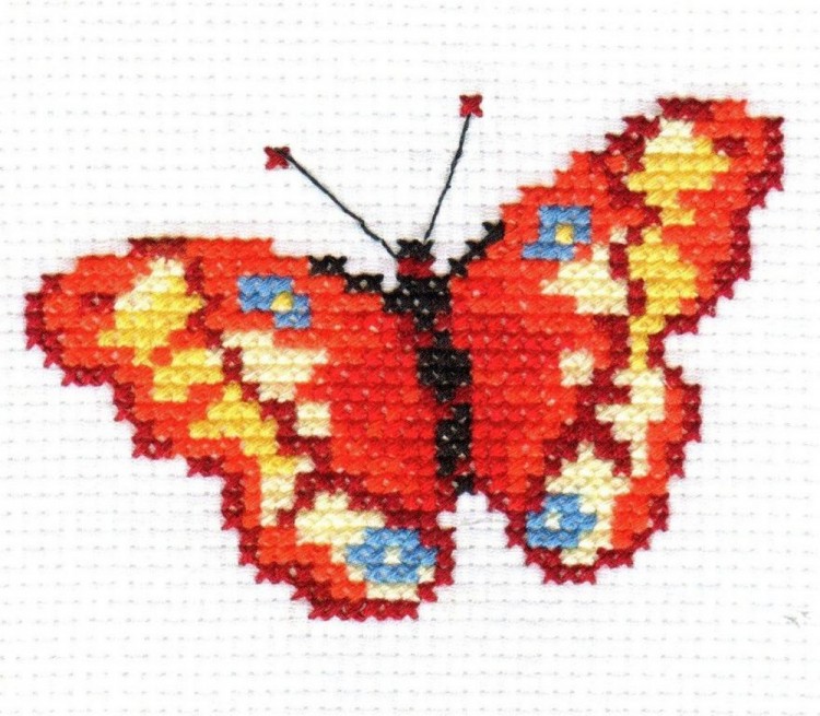 Набор для вышивания Алиса 0-43 Бабочка