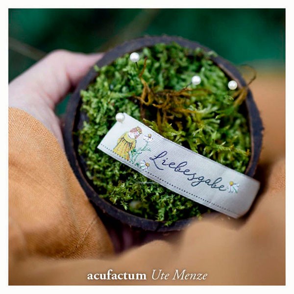 Acufactum 35284 Этикетка тканая "Liebesgabe"
