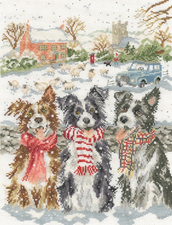 Bothy Threads XHD146 While Shepherds Watched (Пока Пастухи наблюдали) Bothy Threads XHD146 While Shepherds Watched (Пока Пастухи наблюдали)