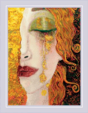 Риолис 2314 Золотые слезы (по мотивам картины Анн-Мари Зильберман)