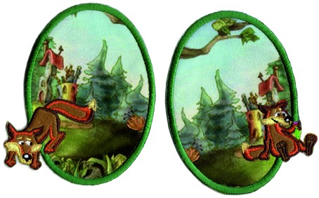 HKM 32803SET/S Термоаппликации "Лисицы 1"