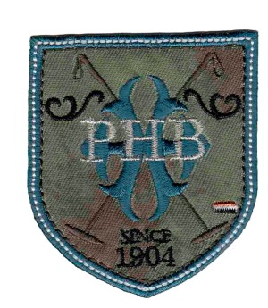 HKM 34222/1SB Термоаппликация "PHB"