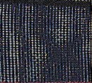 SAFISA 120-38мм-15 Лента органза, ширина 39 мм, цвет 15 - темно-серый